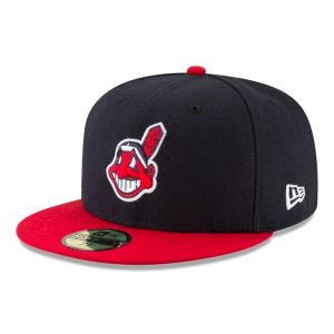 Cleveland New Era Fitted Chief Wahoo Old Logo Edition