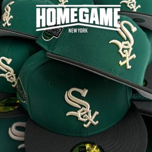 White Sox World Series 59Fifty New Era Fitted Cap Edition Emerald (Green/Dark Pewter)
