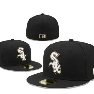 White Sox New Era 59FIFTY Fitted Hat (Golden Accent)